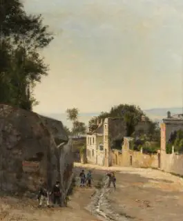 Montmartre, la rue Cortot - Stanislas Lépine