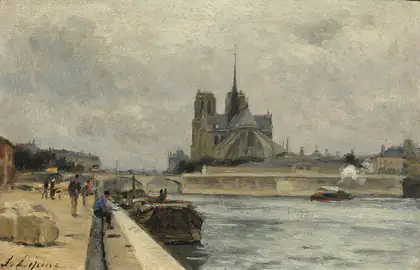 Le pont de l’Archevêché - Stanislas Lépine
