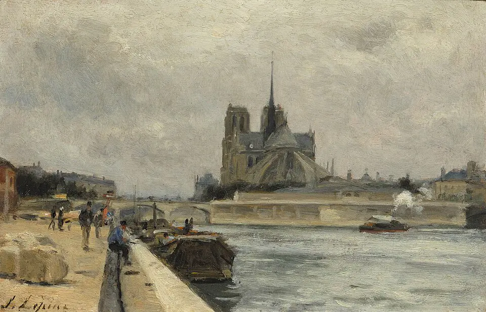 Le pont de l’Archevêché - Stanislas Lépine