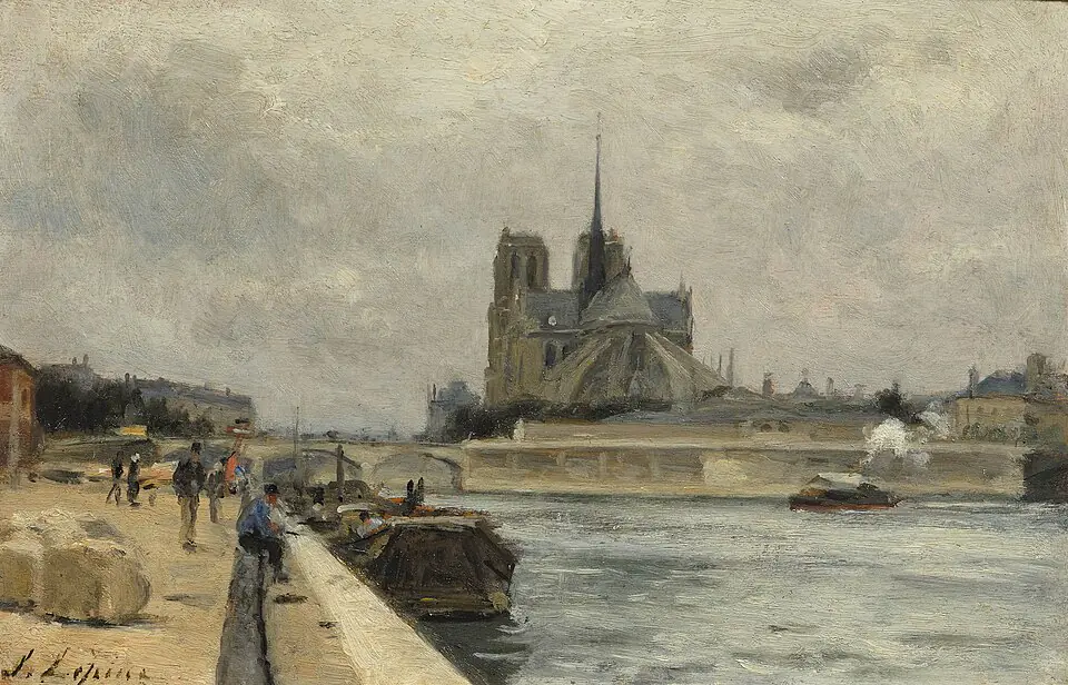 Le pont de l’Archevêché - Stanislas Lépine