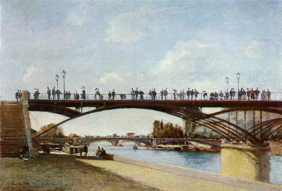 Le pont des Arts, Paris - Stanislas Lépine