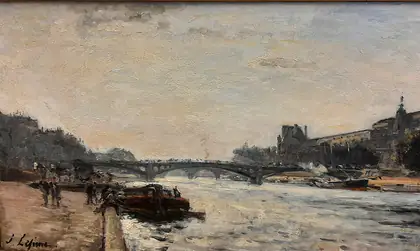 Le pont des Arts — version du musée Faure - Stanislas Lépine