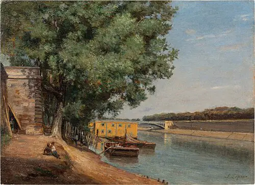 La Seine au pont de Sully - Stanislas Lépine