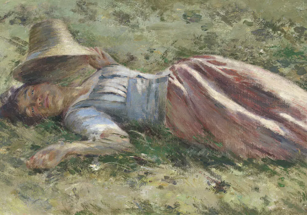 Au soleil - Theodore Robinson