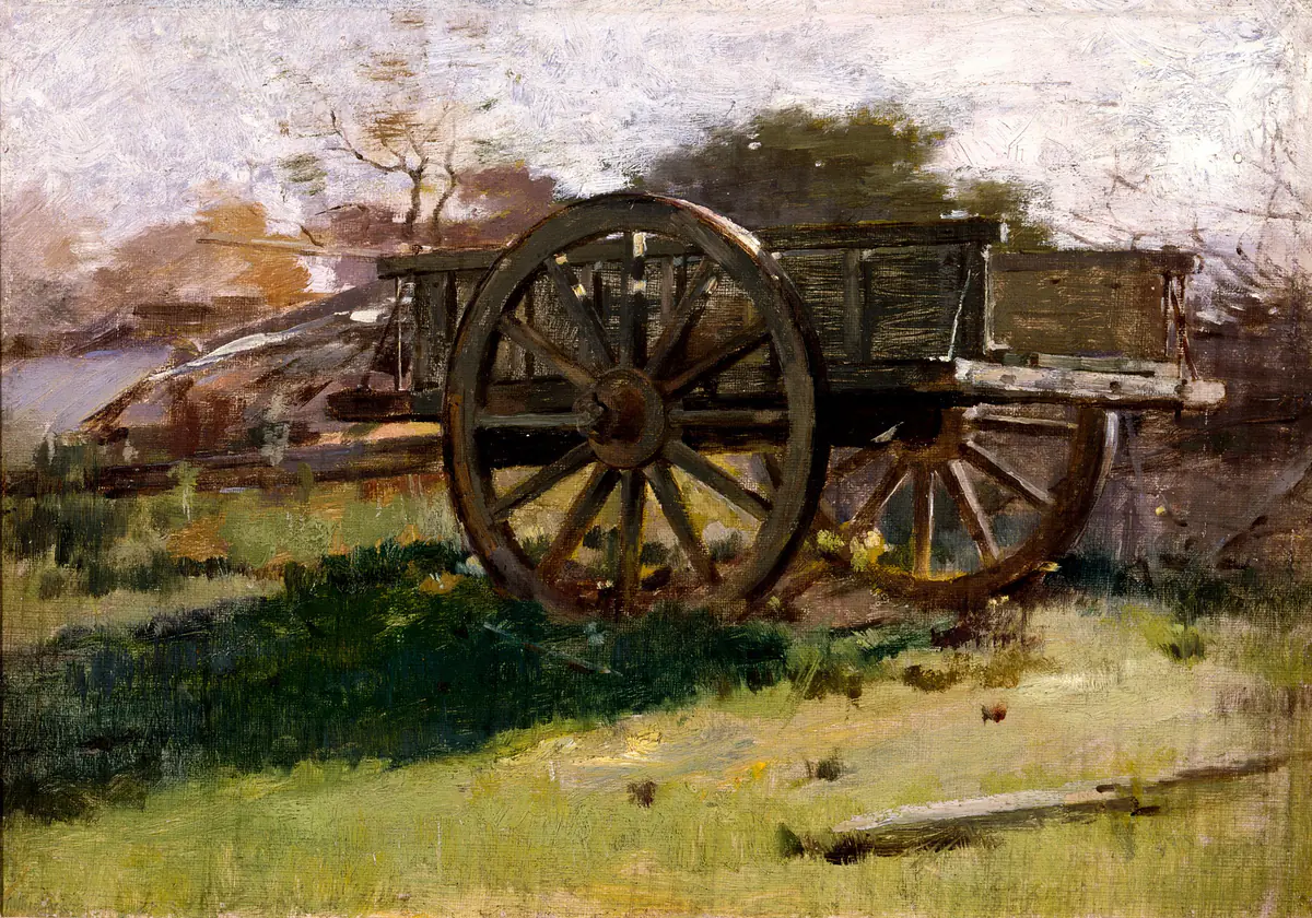 Charrette à Nantucket - Theodore Robinson