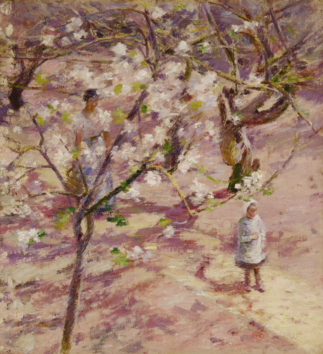 Floraison à Giverny - Theodore Robinson