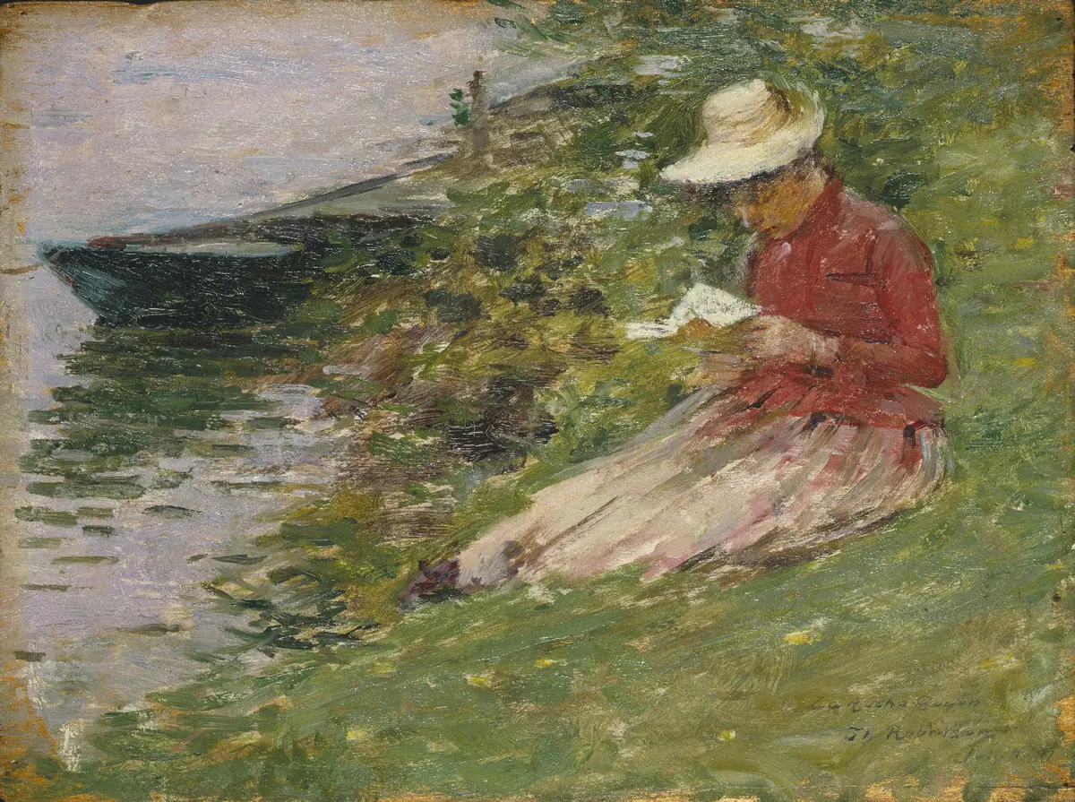 La Roche-Guyon - Theodore Robinson