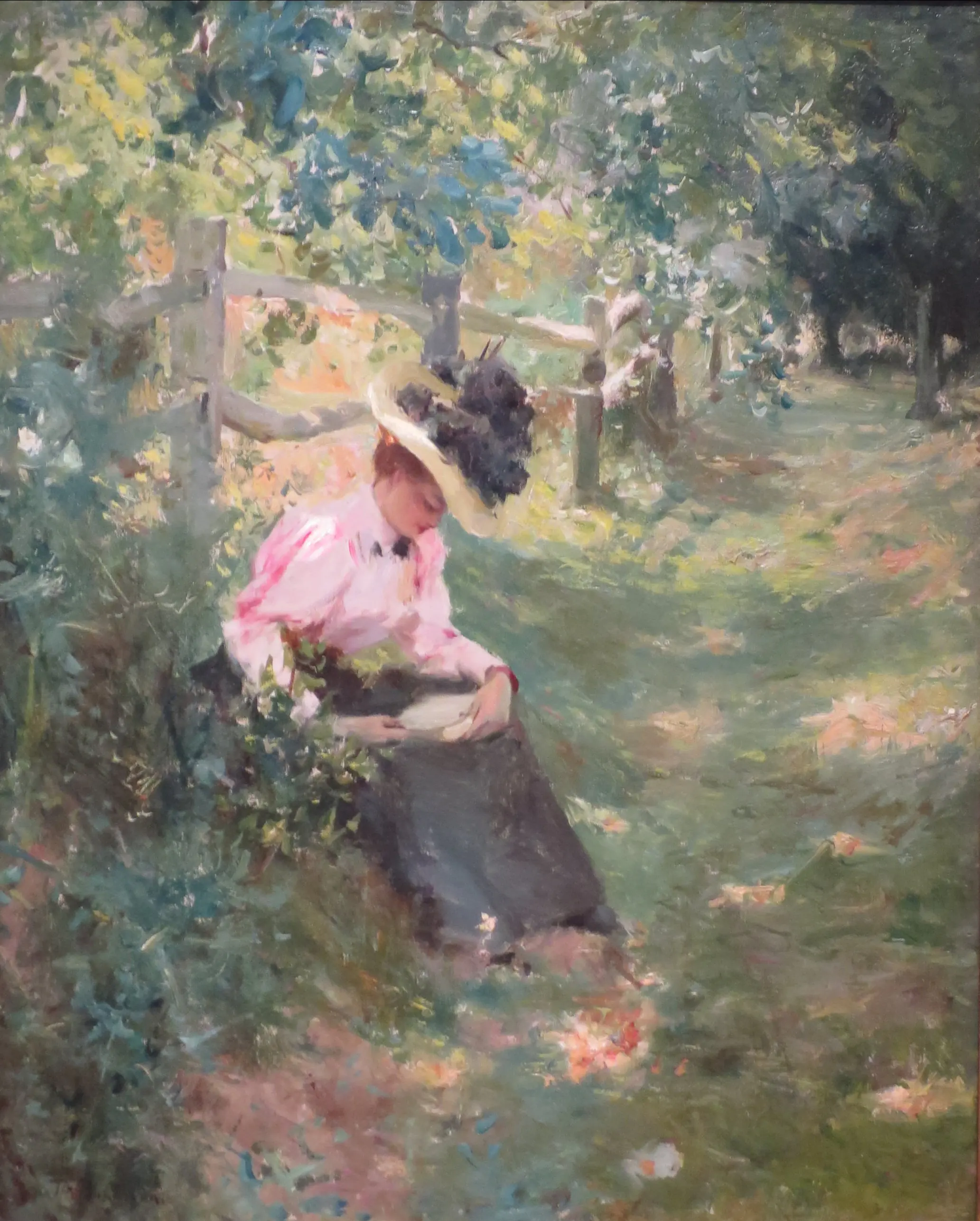 Le Sentier - Theodore Robinson