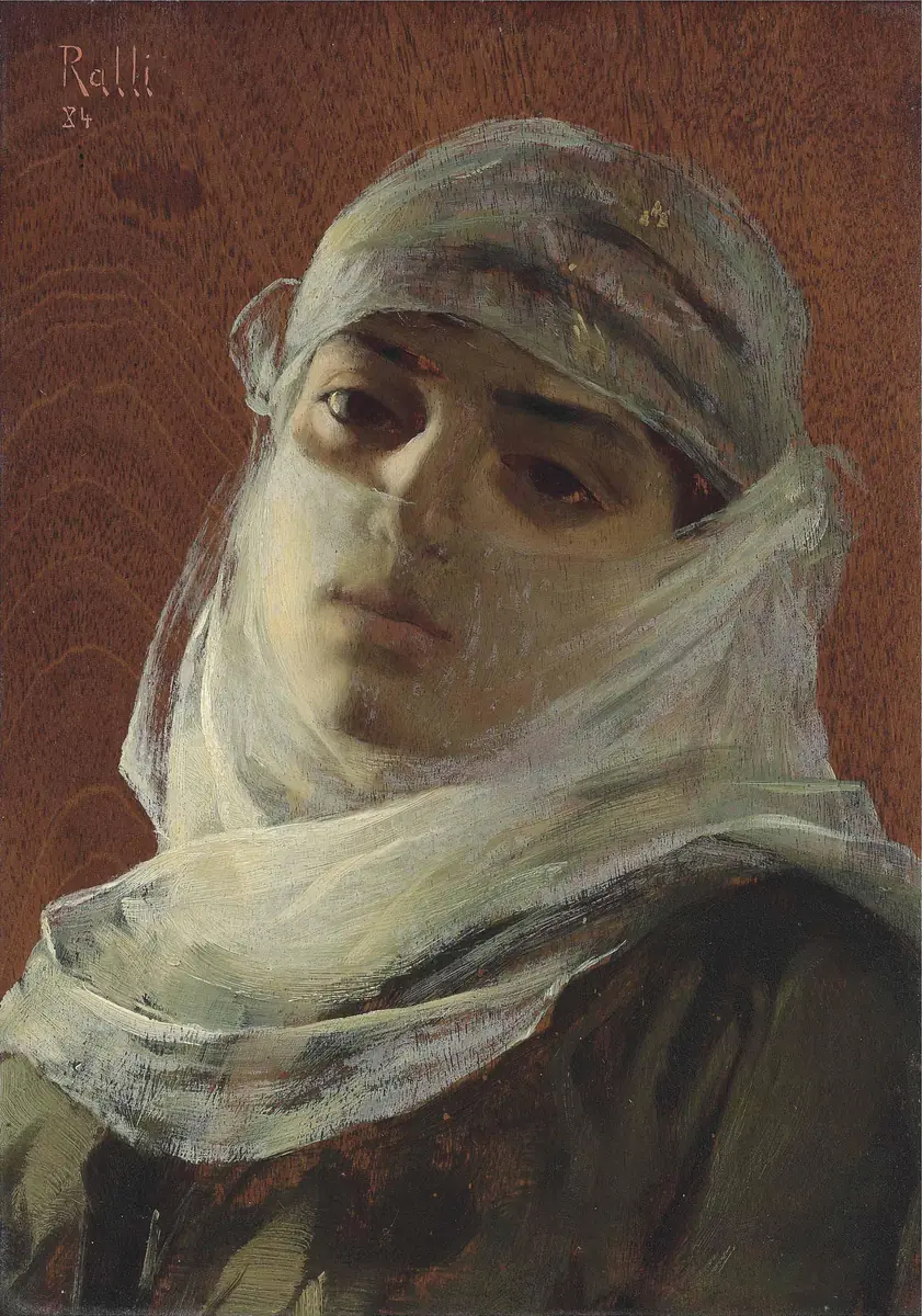 Une Odalisque - Theodoros Rallis