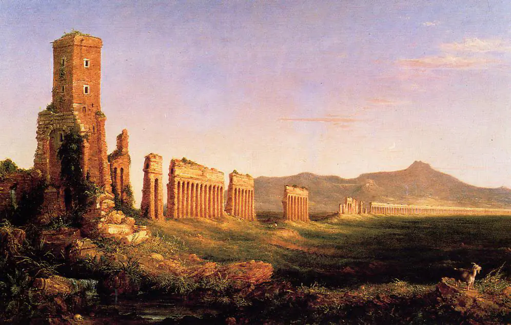 Aqueduc près de Rome - Thomas Cole