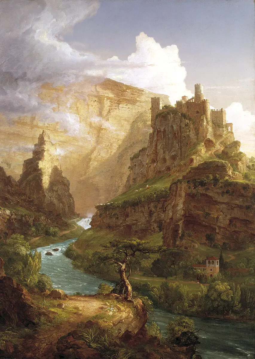 La Fontaine de Vaucluse - Thomas Cole