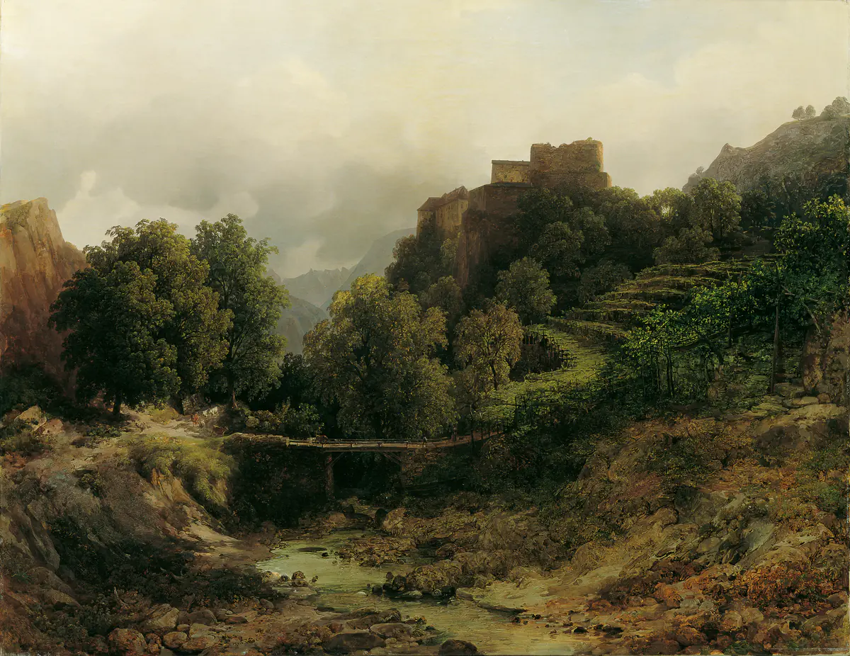 Château du Tyrol près de Merano - Thomas Ender