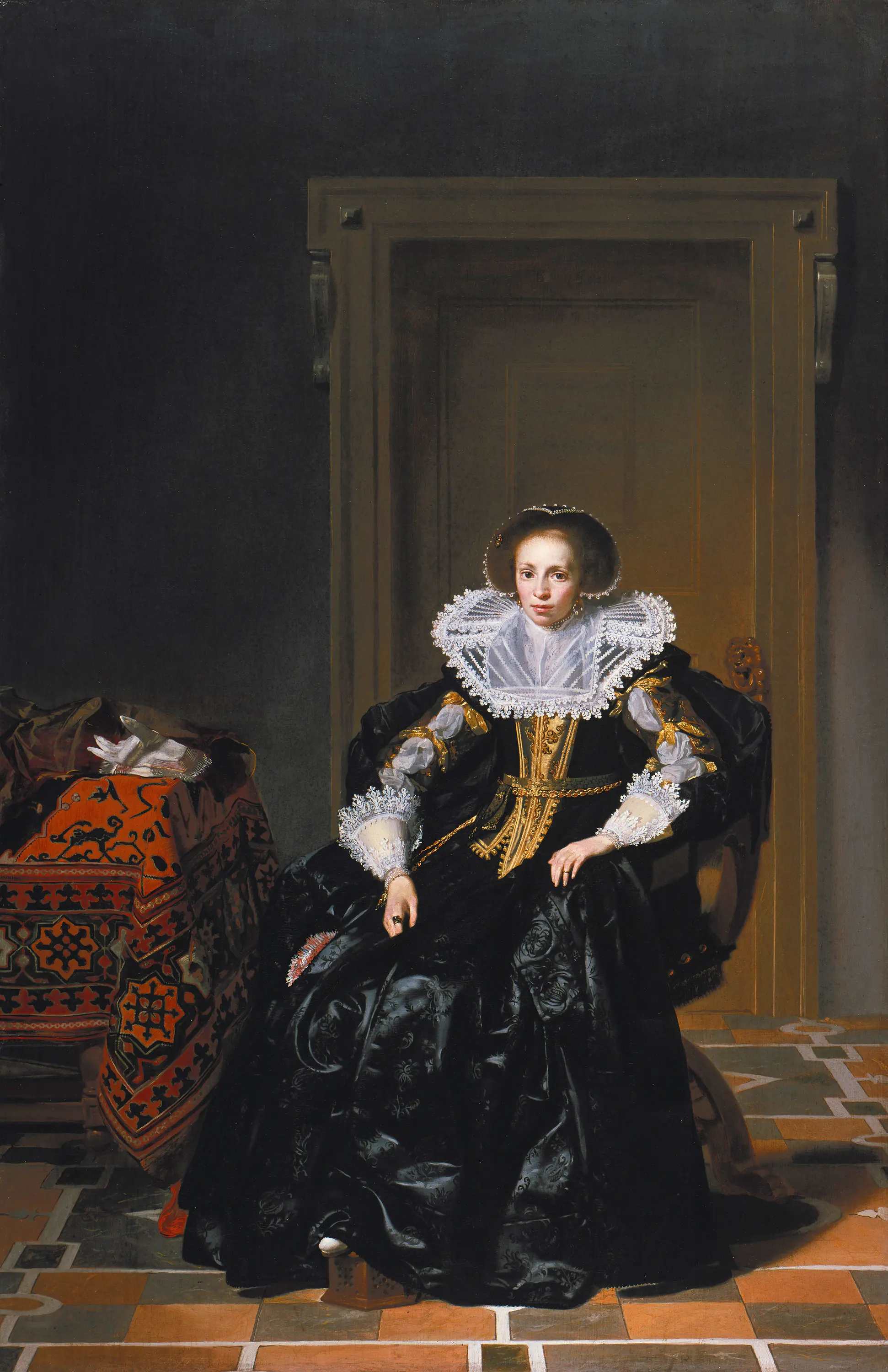 Portrait d'une dame - Thomas de Keyser