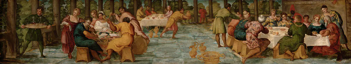 Banquet du roi Belshazzar - Le Tintoret
