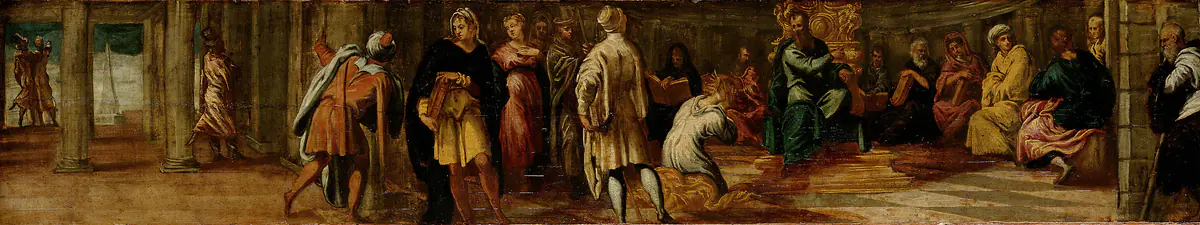 Bethsabée devant David - Le Tintoret