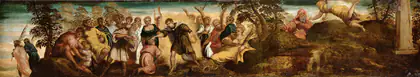Promesse à David sur la durée éternelle de sa maison (?) - Le Tintoret