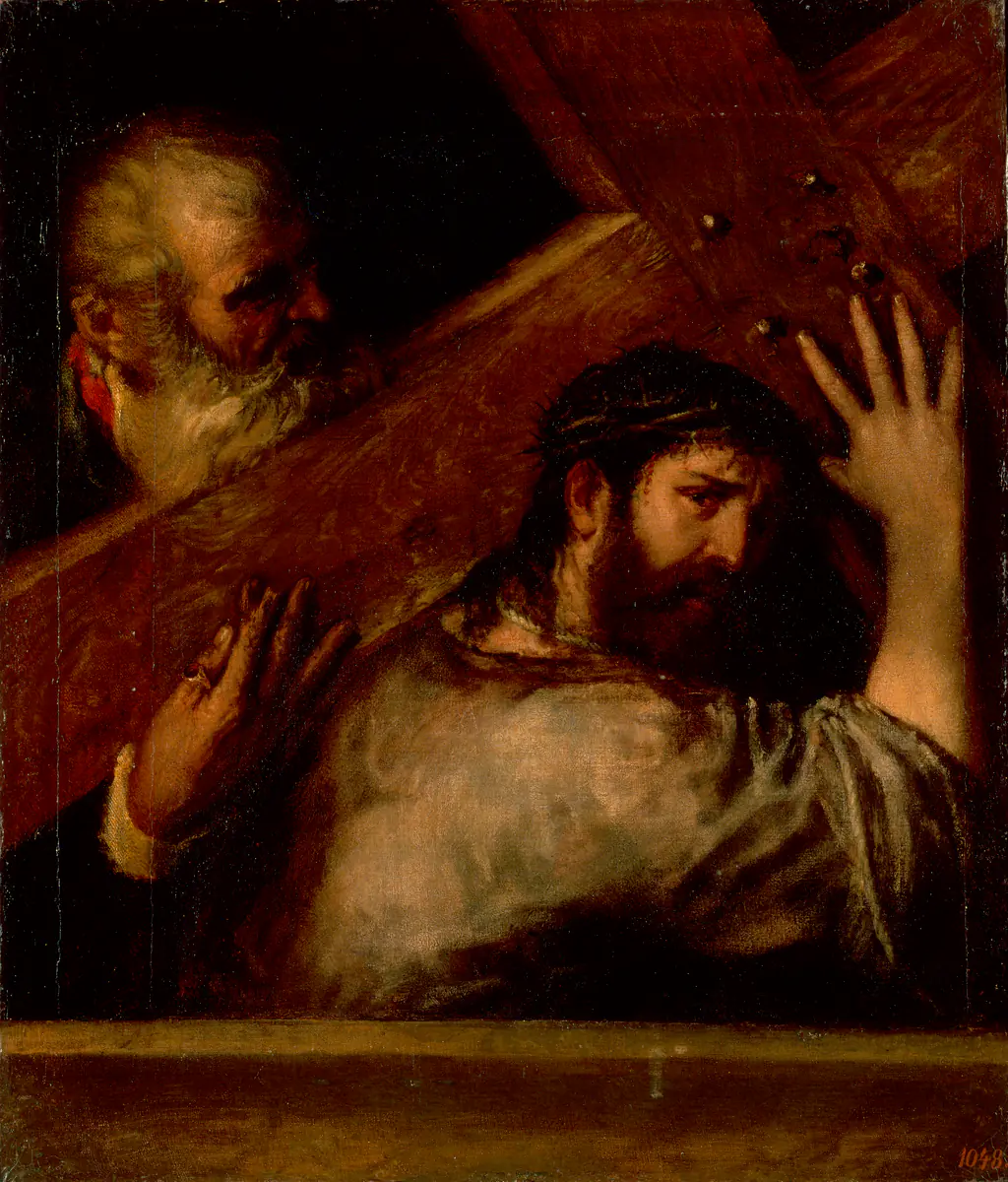 Jésus porte sa croix - Titien