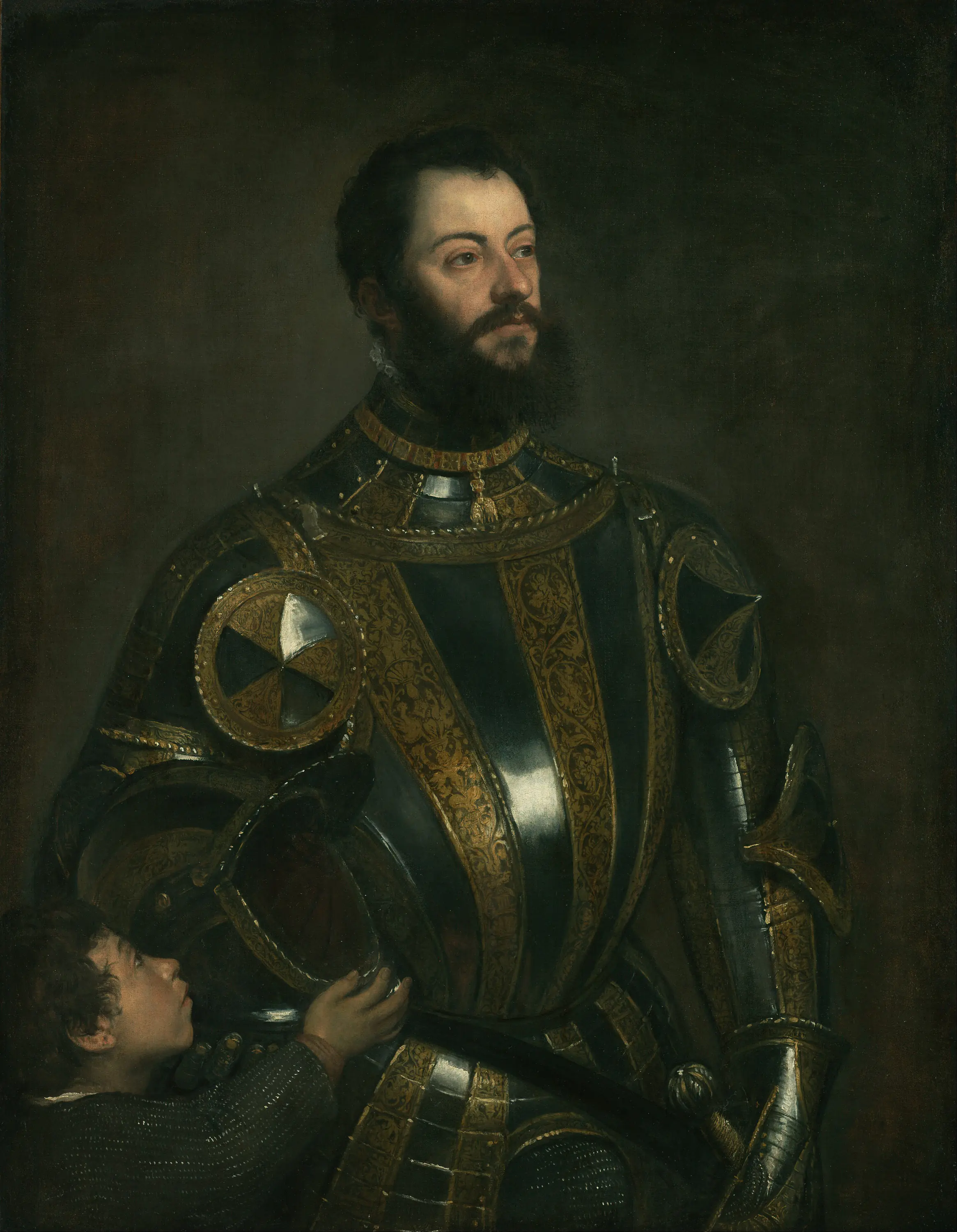 Portrait d'Alphonse d'Avalos - Titien