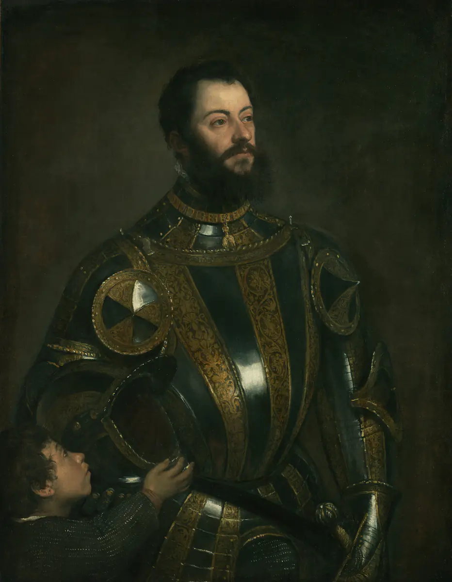 Portrait d'Alphonse d'Avalos - Titien