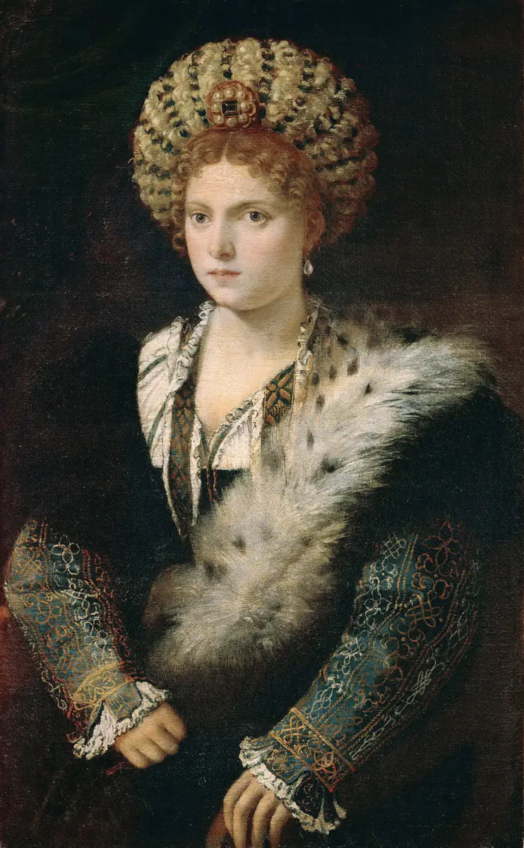 Portrait d'Isabelle d'Este - Titien
