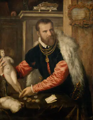 Portrait de Jacopo Strada - Titien