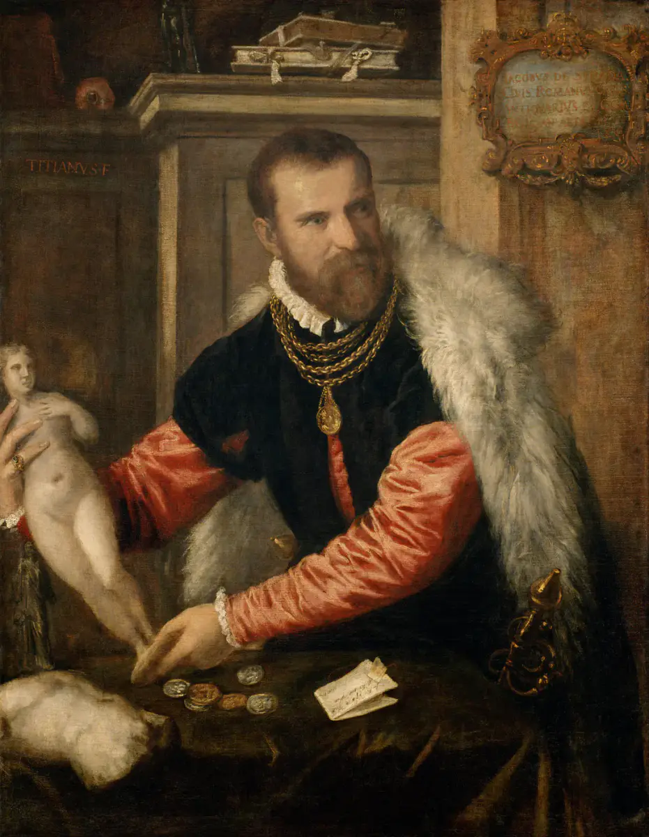 Portrait de Jacopo Strada - Titien
