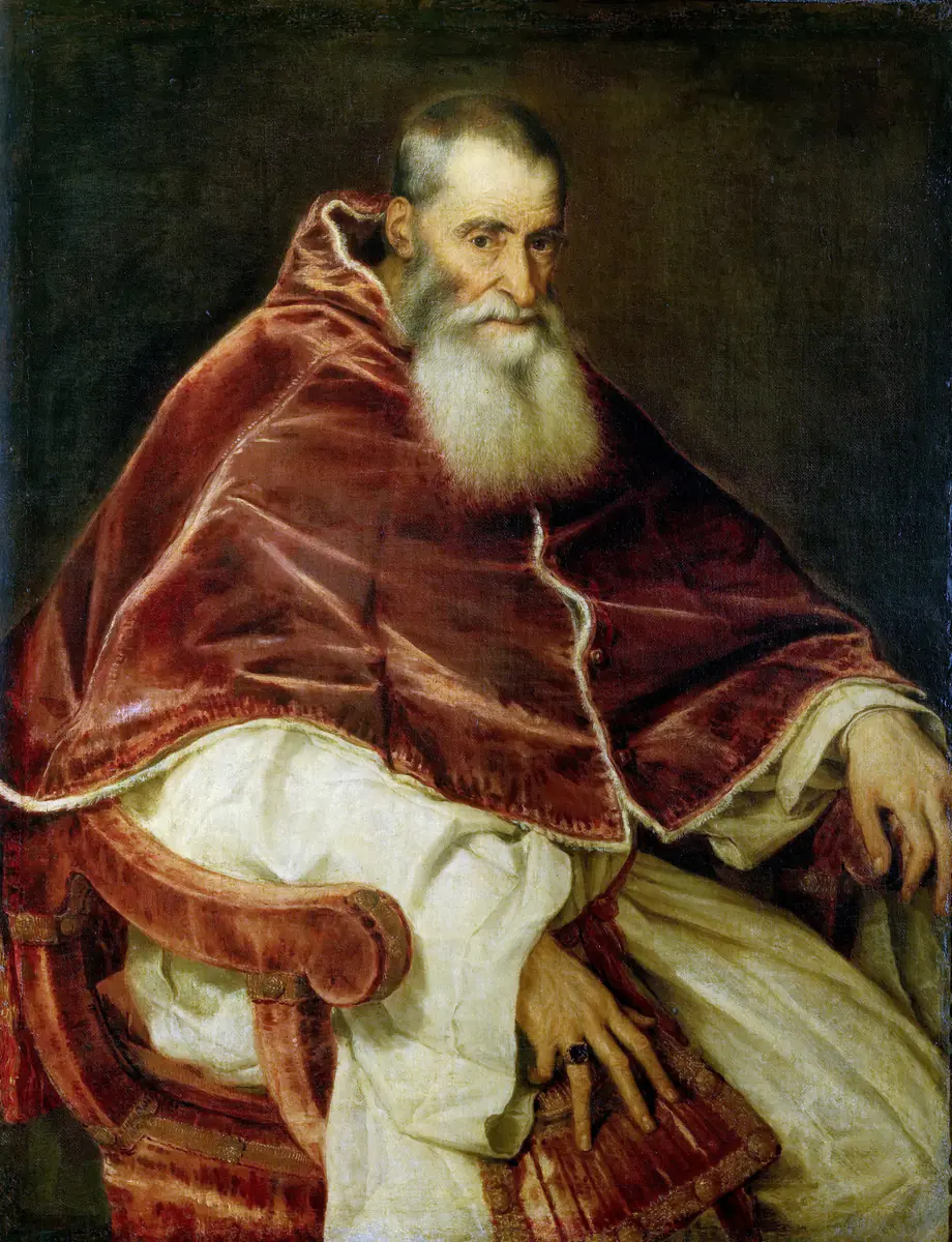 Portrait de Paul III - Titien