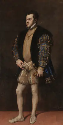 Portrait de Philippe II - Titien