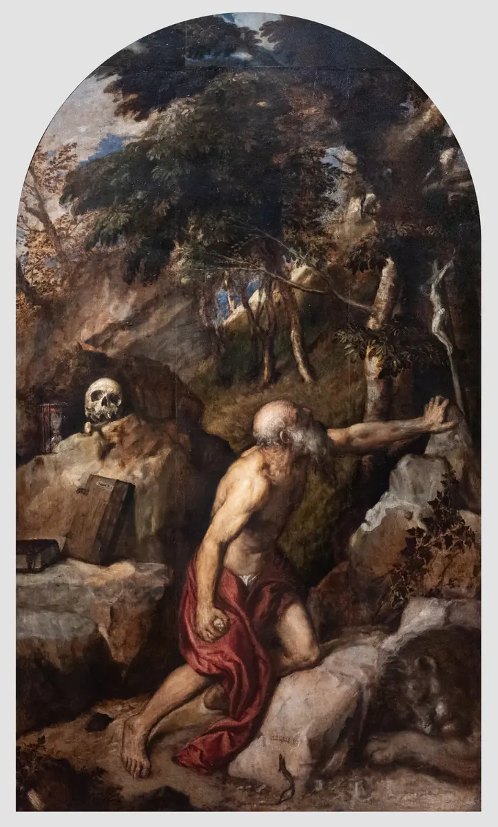 Saint Jérôme en pénitence - Titien