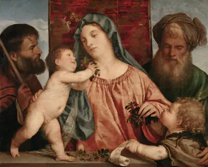 La Vierge aux cerises - Titien