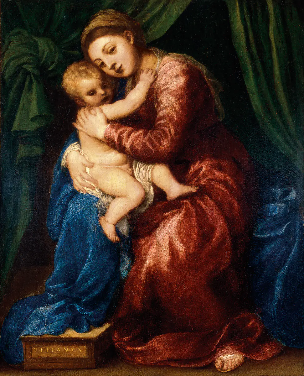 Vierge Sciarra - Titien