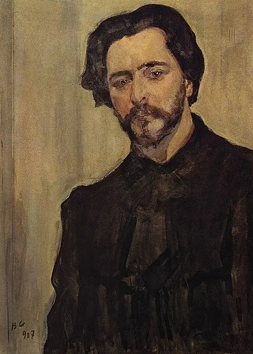 L’Écrivain Leonid Andreïev - Valentin Serov