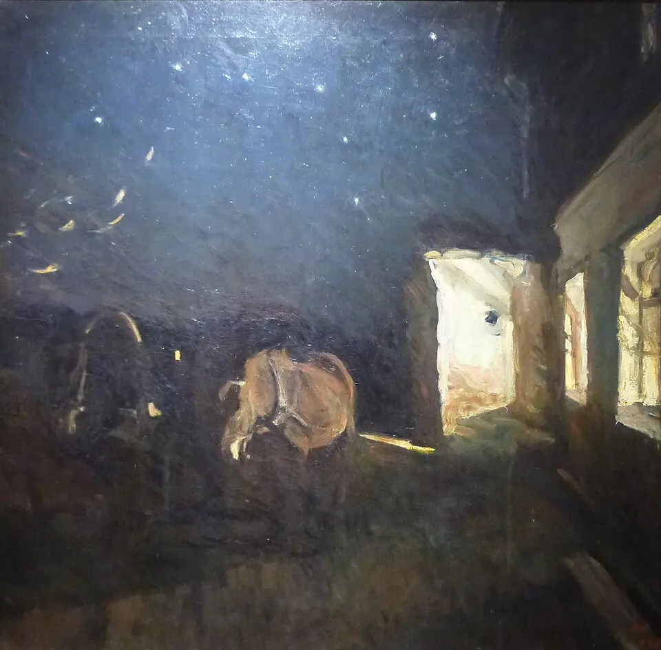 Nuit d’automne - Valentin Serov