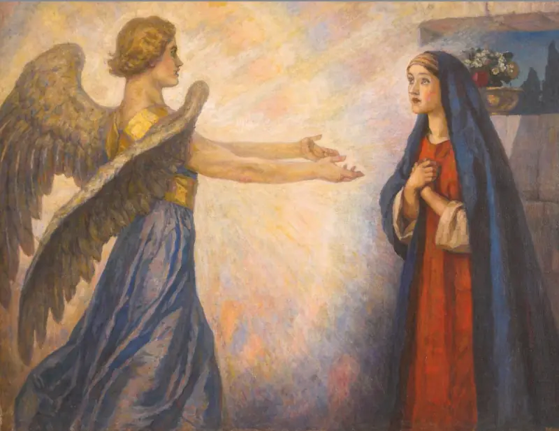 L’Annonciation - Vassili Sourikov