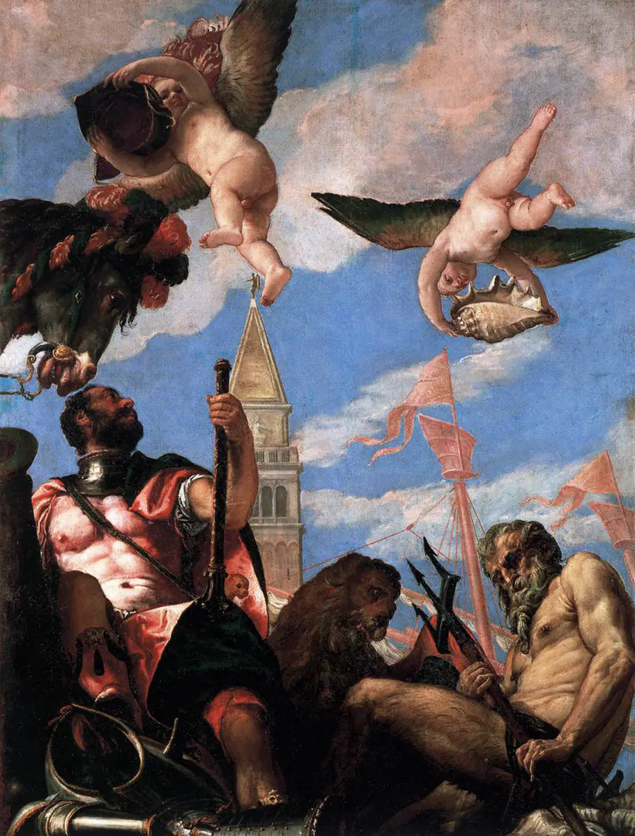 Mars et Neptune - Véronèse