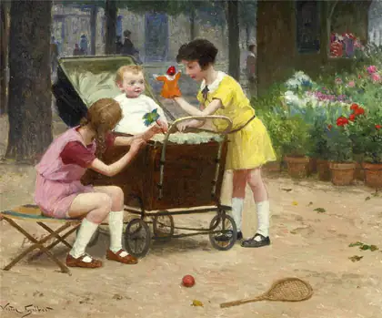 Amuser le bébé - Victor Gilbert