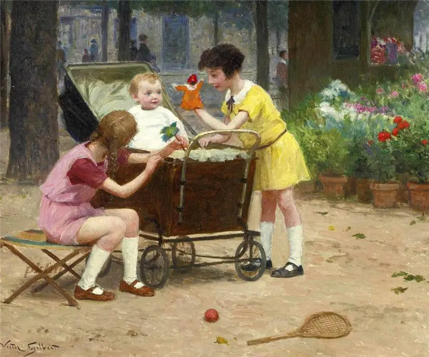 Amuser le bébé - Victor Gilbert