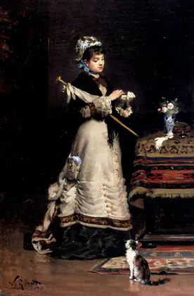Après la visite - Victor Gilbert