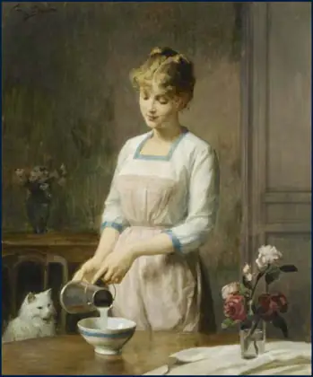 L’attente - Victor Gilbert