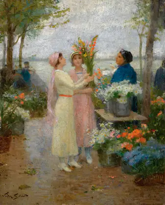Les glaïeuls - Victor Gilbert