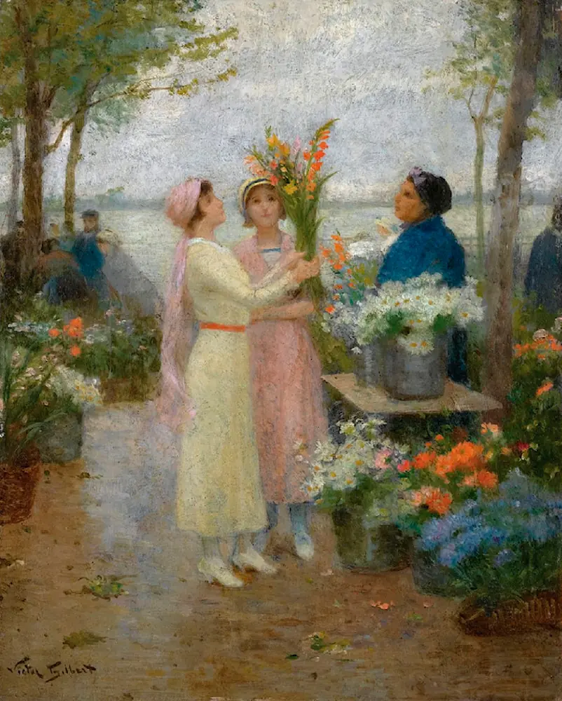 Les glaïeuls - Victor Gilbert