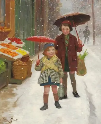 Il neige - Victor Gilbert