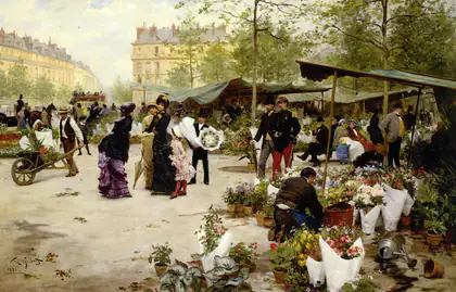 Le marché bas - Victor Gilbert