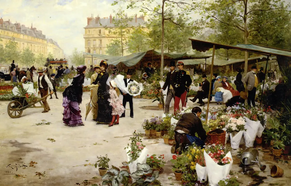 Le marché bas - Victor Gilbert