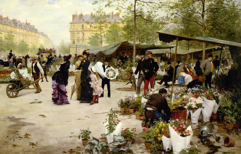 Le marché bas - Victor Gilbert
