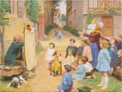 Les marionnettes - Victor Gilbert