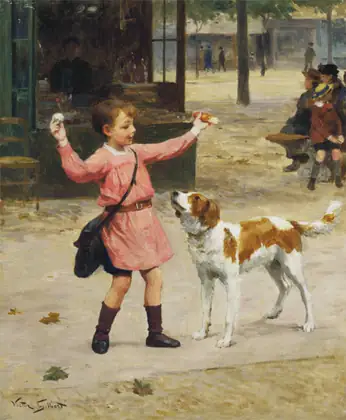 La récompense - Victor Gilbert