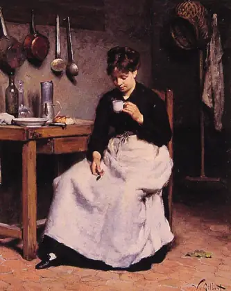 Une tasse de café - Victor Gilbert