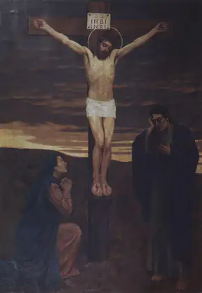 La Crucifixion : composition de 1902 - Viktor Vasnetsov