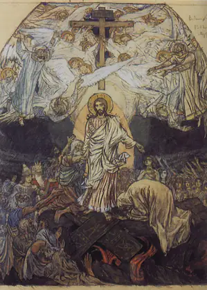 La Descente aux enfers - Viktor Vasnetsov